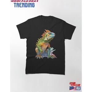 Enigmatic Giant Iguana Classic Tshirt Unisex